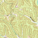 United States Geological Survey Glenwood, WV-OH (1968, 24000-Scale) digital map