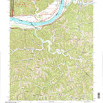 United States Geological Survey Glenwood, WV-OH (2002, 24000-Scale) digital map