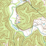 United States Geological Survey Glenwood, WV-OH (2002, 24000-Scale) digital map