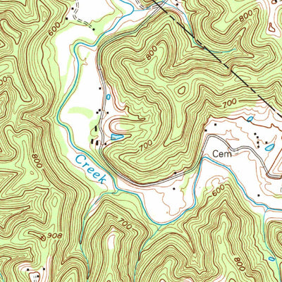 United States Geological Survey Glenwood, WV-OH (2002, 24000-Scale) digital map