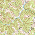 United States Geological Survey Glenwood, WV-OH (2002, 24000-Scale) digital map