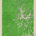 United States Geological Survey Glidden, WI (1942, 48000-Scale) digital map