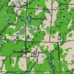 United States Geological Survey Glidden, WI (1942, 48000-Scale) digital map