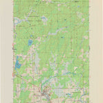 United States Geological Survey Glidden, WI (1984, 24000-Scale) digital map