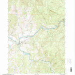 United States Geological Survey Glide, OR (1987, 24000-Scale) digital map
