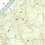 United States Geological Survey Glide, OR (1987, 24000-Scale) digital map