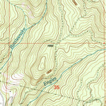 United States Geological Survey Glide, OR (1987, 24000-Scale) digital map