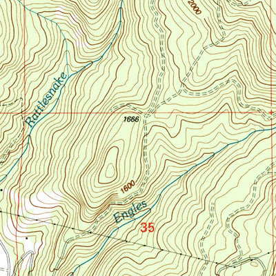 United States Geological Survey Glide, OR (1987, 24000-Scale) digital map