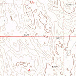 United States Geological Survey Glinn Ranch, NE (1971, 24000-Scale) digital map
