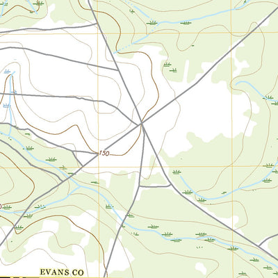 United States Geological Survey Glissons Millpond, GA (2020, 24000-Scale) digital map
