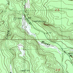 United States Geological Survey Glitter Lake, MI (1982, 25000-Scale) digital map