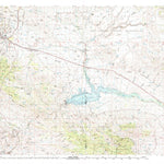 United States Geological Survey Globe, AZ (1986, 100000-Scale) digital map