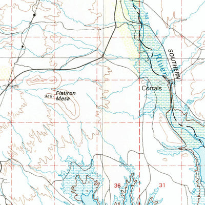 United States Geological Survey Globe, AZ (1986, 100000-Scale) digital map