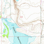 United States Geological Survey Glomill Reservoir, WY (1963, 24000-Scale) digital map