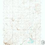 United States Geological Survey Glomill Reservoir, WY (1990, 24000-Scale) digital map