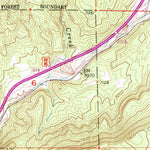 United States Geological Survey Glorieta, NM (1953, 24000-Scale) digital map