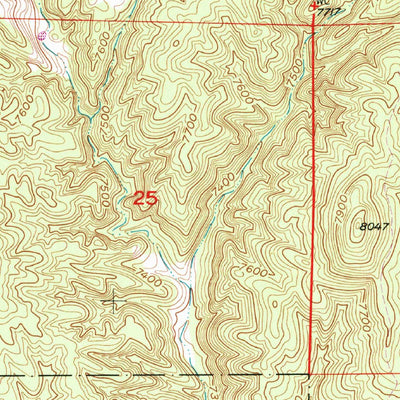 United States Geological Survey Glorieta, NM (1953, 24000-Scale) digital map