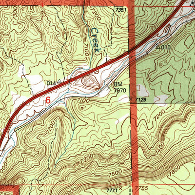 United States Geological Survey Glorieta, NM (2002, 24000-Scale) digital map