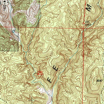 United States Geological Survey Glorieta, NM (2002, 24000-Scale) digital map