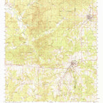 United States Geological Survey Gloster, MS (1961, 62500-Scale) digital map