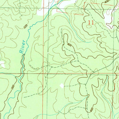 United States Geological Survey Gloster, MS (1988, 24000-Scale) digital map