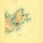 United States Geological Survey Gloucester, MA (1888, 62500-Scale) digital map