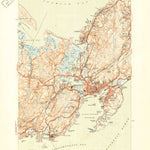 United States Geological Survey Gloucester, MA (1944, 31680-Scale) digital map