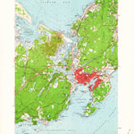 United States Geological Survey Gloucester, MA (1960, 24000-Scale) digital map