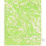 United States Geological Survey Glover Gap, WV (1960, 24000-Scale) digital map