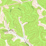 United States Geological Survey Glover Gap, WV (1960, 24000-Scale) digital map