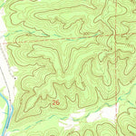 United States Geological Survey Glover, MO (1968, 24000-Scale) digital map