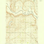 United States Geological Survey Glover, ND (1952, 24000-Scale) digital map