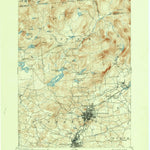 United States Geological Survey Gloversville, NY (1903, 62500-Scale) digital map