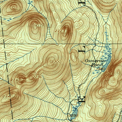 United States Geological Survey Gloversville, NY (1943, 62500-Scale) digital map