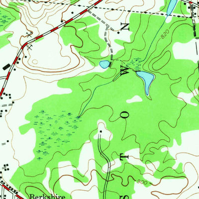 United States Geological Survey Gloversville, NY (1945, 24000-Scale) digital map