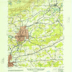 United States Geological Survey Gloversville, NY (1946, 24000-Scale) digital map