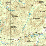 United States Geological Survey Gloversville, NY (1985, 100000-Scale) digital map