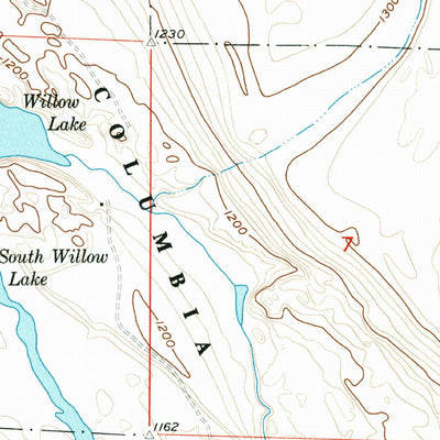 United States Geological Survey Gloyd, WA (1956, 24000-Scale) digital map