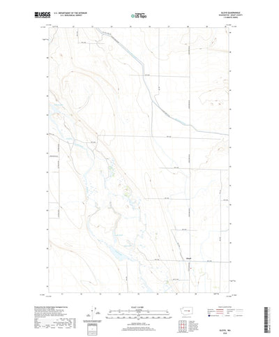 United States Geological Survey Gloyd, WA (2020, 24000-Scale) digital map