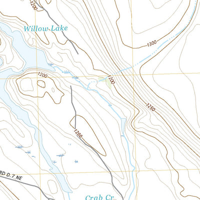 United States Geological Survey Gloyd, WA (2020, 24000-Scale) digital map