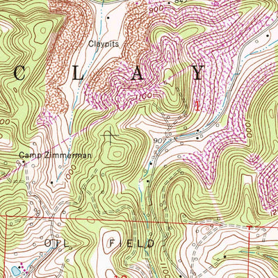 United States Geological Survey Gnadenhutten, OH (1962, 24000-Scale) digital map