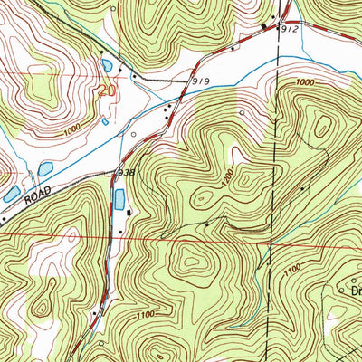 United States Geological Survey Gnadenhutten, OH (1993, 24000-Scale) digital map
