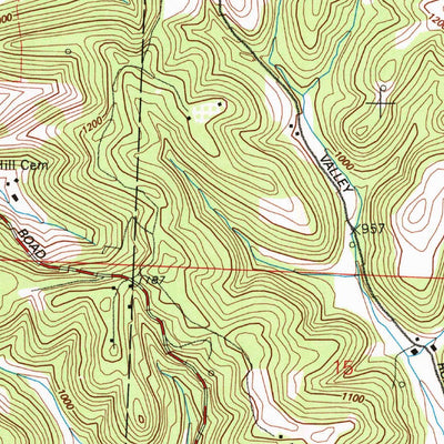 United States Geological Survey Gnadenhutten, OH (1993, 24000-Scale) digital map