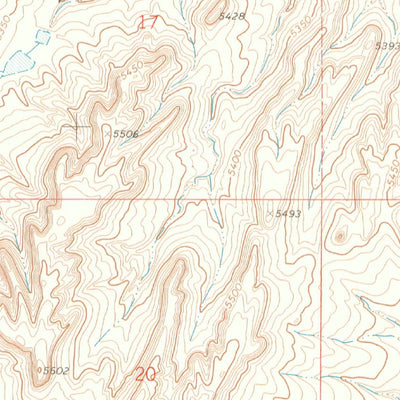 United States Geological Survey Goat Butte, CO (1970, 24000-Scale) digital map