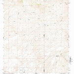 United States Geological Survey Goat Camp Spring, NM-AZ (1986, 24000-Scale) digital map