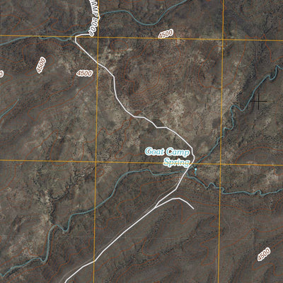 United States Geological Survey Goat Camp Spring, NM-AZ (2010, 24000-Scale) digital map