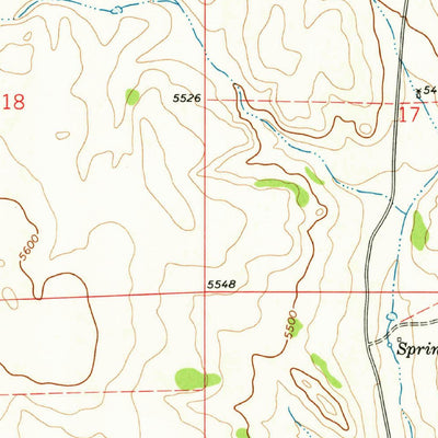 United States Geological Survey Goat Canyon, NM (1973, 24000-Scale) digital map