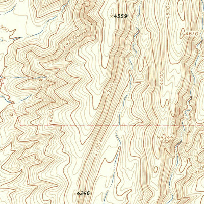 United States Geological Survey Goat Canyon, TX (1964, 24000-Scale) digital map
