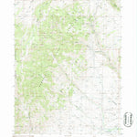 United States Geological Survey Goat Creek, NV (1986, 24000-Scale) digital map