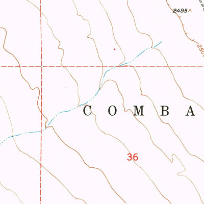 United States Geological Survey Goat Mountain, CA (1955, 24000-Scale) digital map